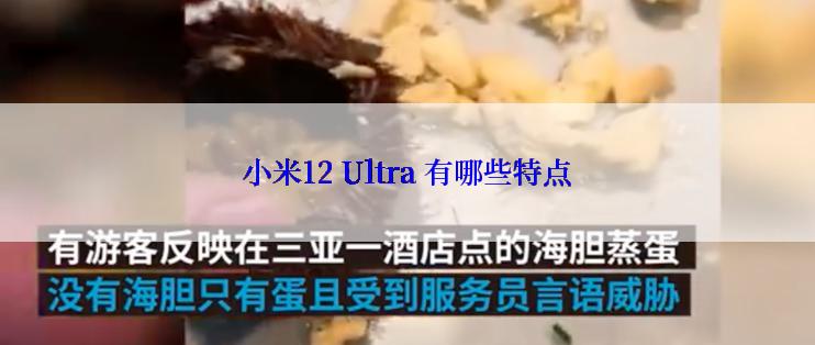小米12 Ultra 有哪些特点