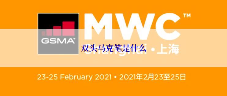 双头马克笔是什么