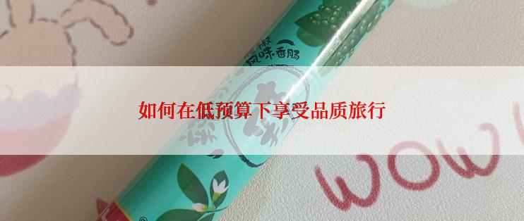 如何在低预算下享受品质旅行