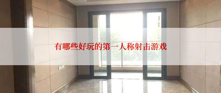 有哪些好玩的第一人称射击游戏