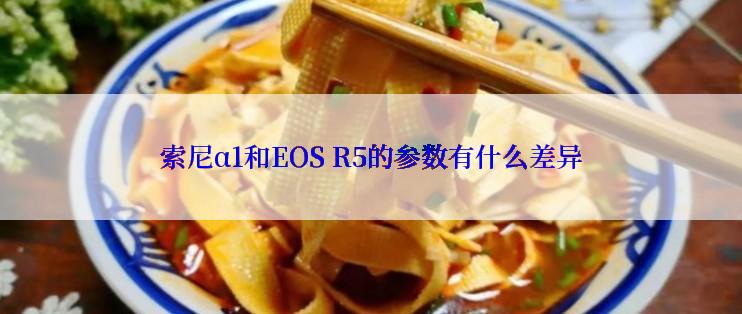 索尼α1和EOS R5的参数有什么差异