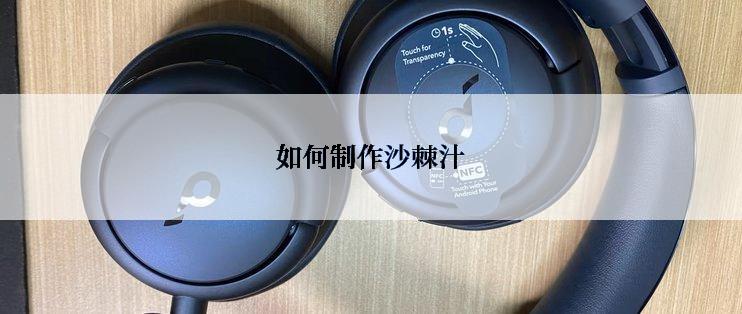 如何制作沙棘汁