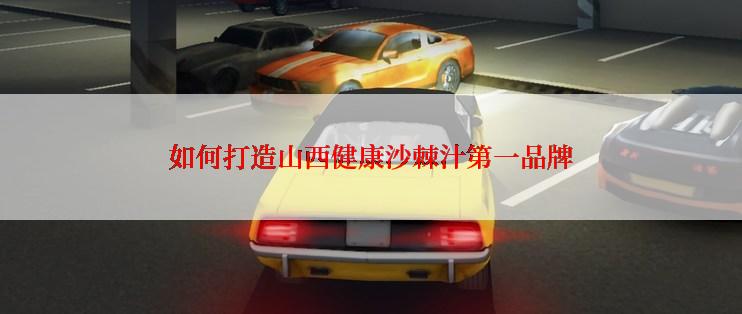 如何打造山西健康沙棘汁第一品牌