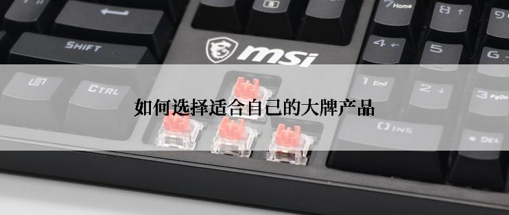 如何选择适合自己的大牌产品