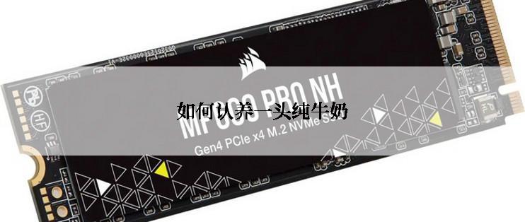 如何认养一头纯牛奶