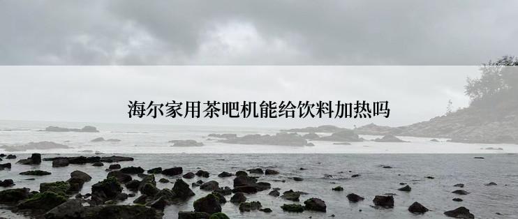 海尔家用茶吧机能给饮料加热吗