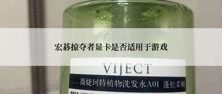 宏碁掠夺者显卡是否适用于游戏