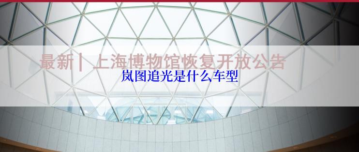 岚图追光是什么车型