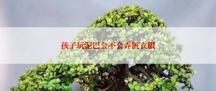 孩子玩泥巴会不会弄脏衣服
