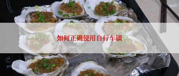 如何正确使用自行车锁