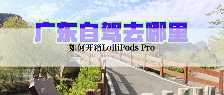 如何开箱LolliPods Pro