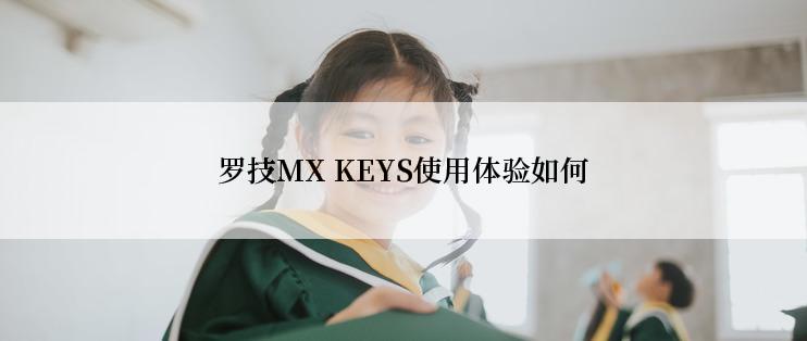 罗技MX KEYS使用体验如何