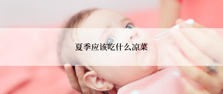 夏季应该吃什么凉菜