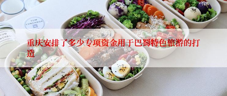 重庆安排了多少专项资金用于巴蜀特色旅游的打造