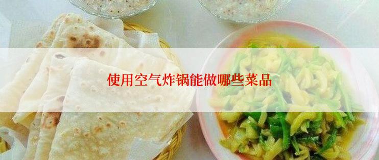 使用空气炸锅能做哪些菜品