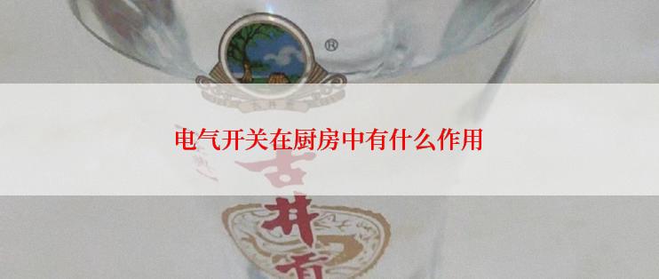 电气开关在厨房中有什么作用
