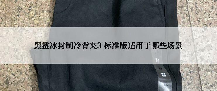 黑鲨冰封制冷背夹3 标准版适用于哪些场景