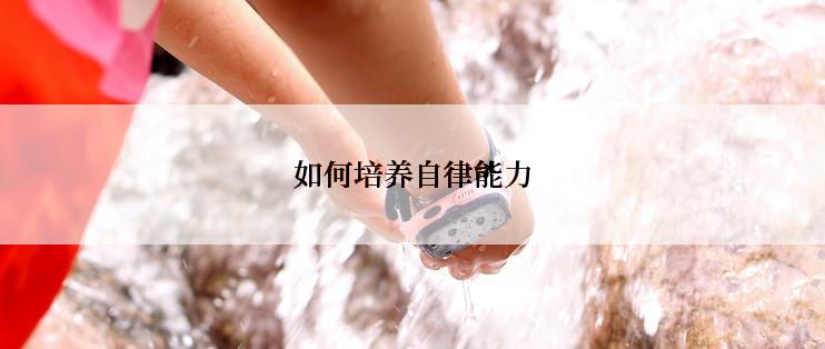 如何培养自律能力