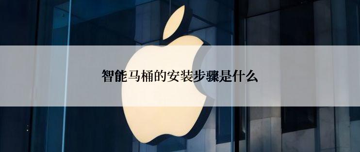 智能马桶的安装步骤是什么