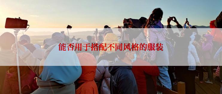 能否用于搭配不同风格的服装