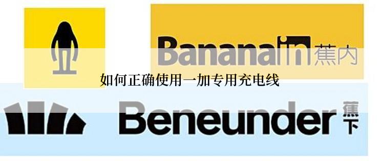 如何正确使用一加专用充电线