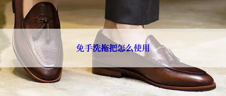 免手洗拖把怎么使用