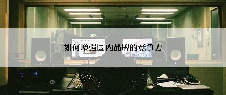 如何增强国内品牌的竞争力