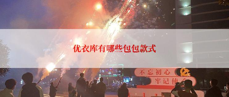 优衣库有哪些包包款式