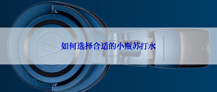 如何选择合适的小瓶苏打水