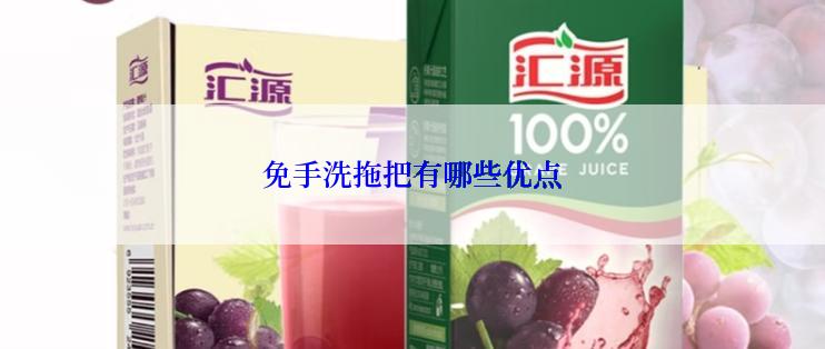 免手洗拖把有哪些优点