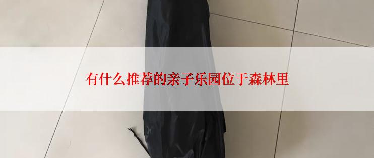 有什么推荐的亲子乐园位于森林里