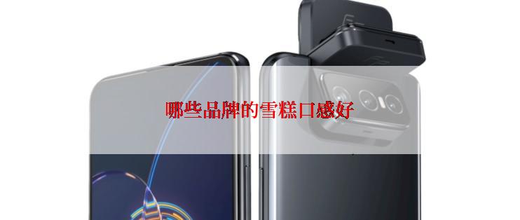 哪些品牌的雪糕口感好