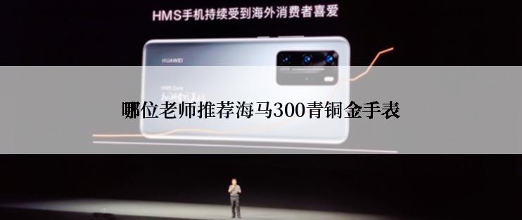 哪位老师推荐海马300青铜金手表
