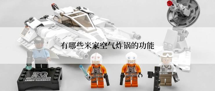 有哪些米家空气炸锅的功能