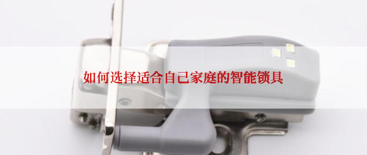 如何选择适合自己家庭的智能锁具