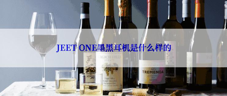 JEET ONE墨黑耳机是什么样的