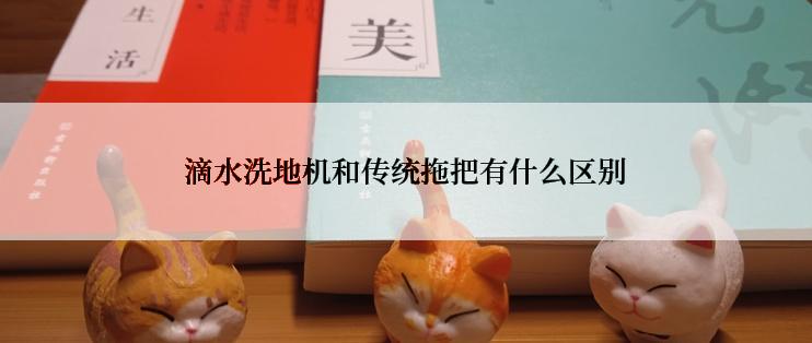 滴水洗地机和传统拖把有什么区别