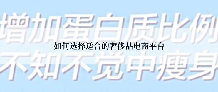 如何选择适合的奢侈品电商平台