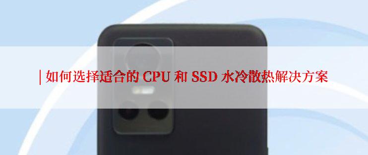 | 如何选择适合的 CPU 和 SSD 水冷散热解决方案
