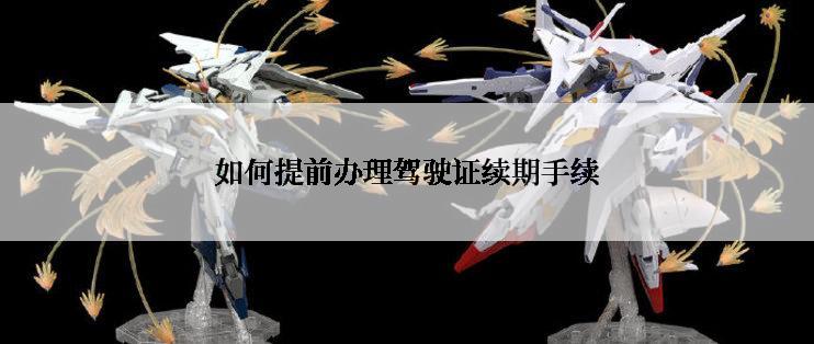 如何提前办理驾驶证续期手续