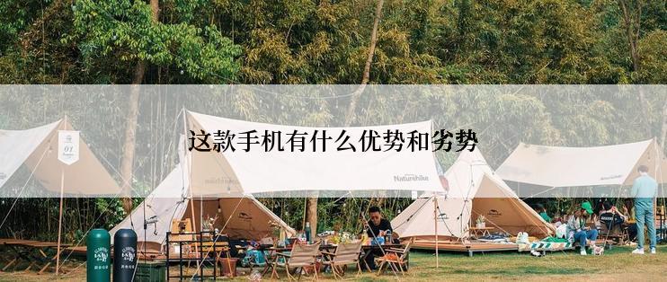 这款手机有什么优势和劣势