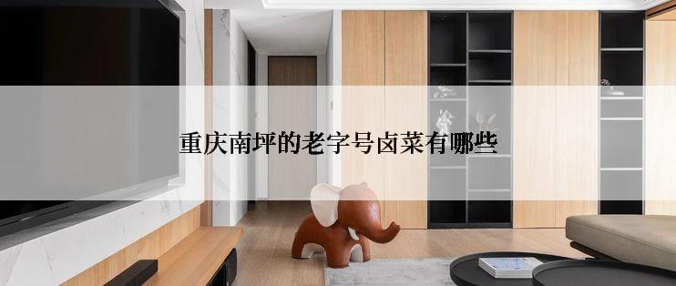 重庆南坪的老字号卤菜有哪些