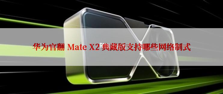 华为官翻 Mate X2 典藏版支持哪些网络制式