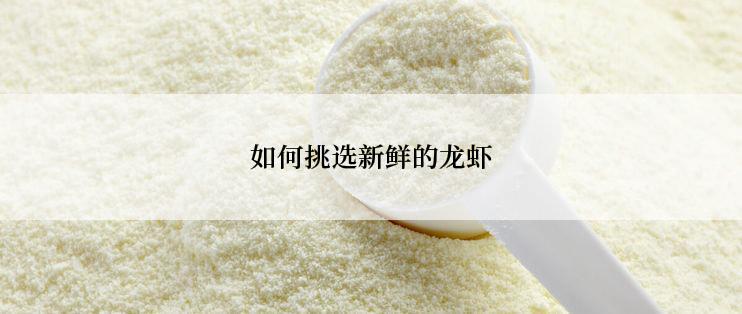 如何挑选新鲜的龙虾