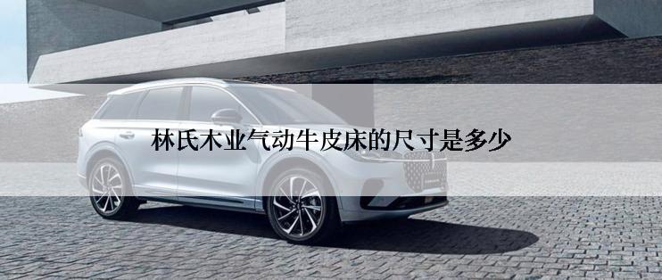 林氏木业气动牛皮床的尺寸是多少