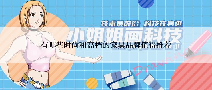 有哪些时尚和高档的家具品牌值得推荐
