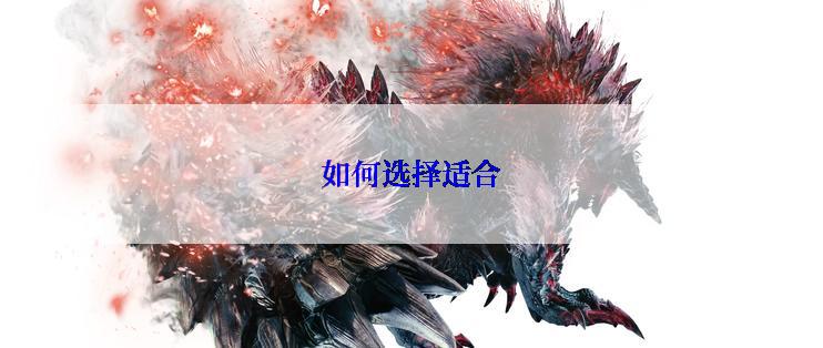 如何选择适合