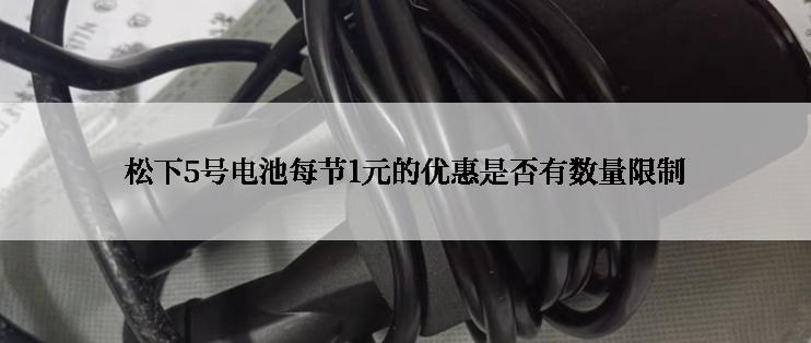 松下5号电池每节1元的优惠是否有数量限制