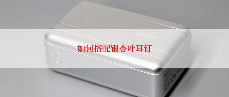 如何搭配银杏叶耳钉