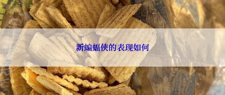 新蝙蝠侠的表现如何